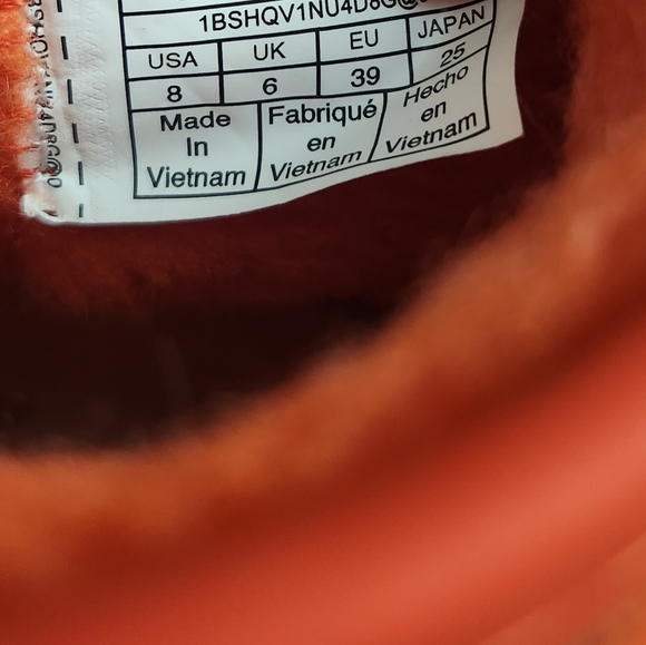 UGG Classic Mini Waterproof Clear Boot Hibiscus Pink Sz 8 - Picture 6 of 7